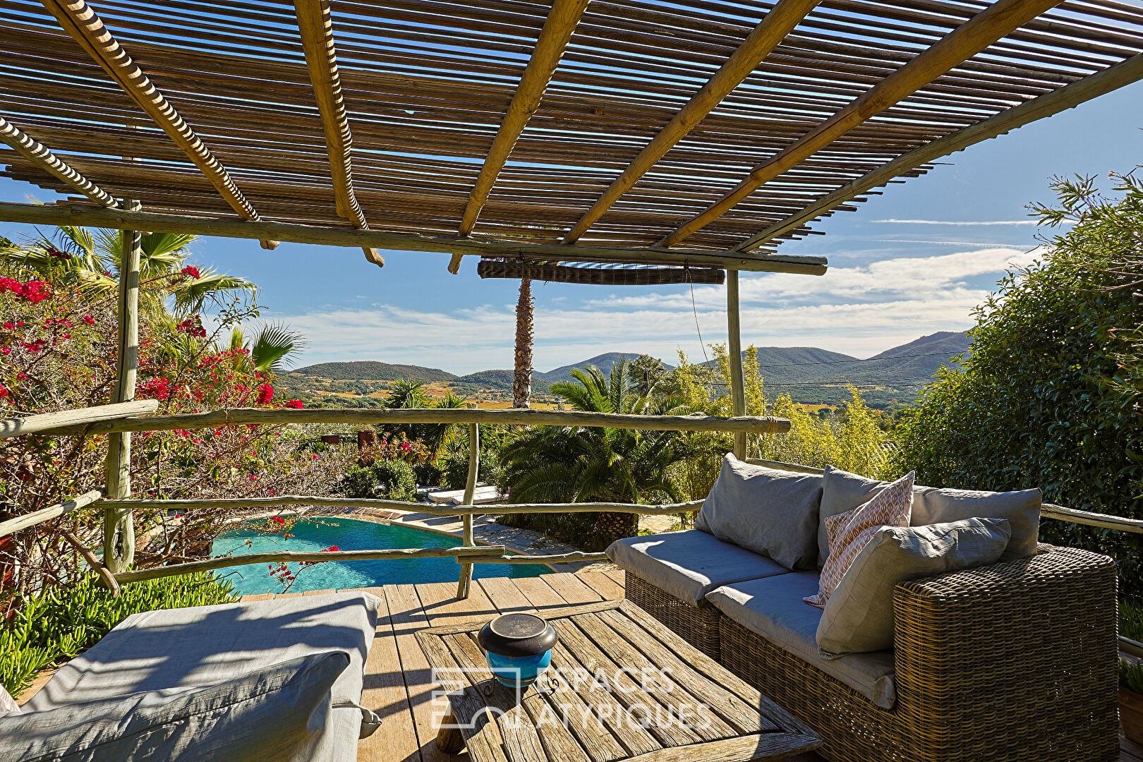 Holiday cottage that looks like a Provençal hamlet