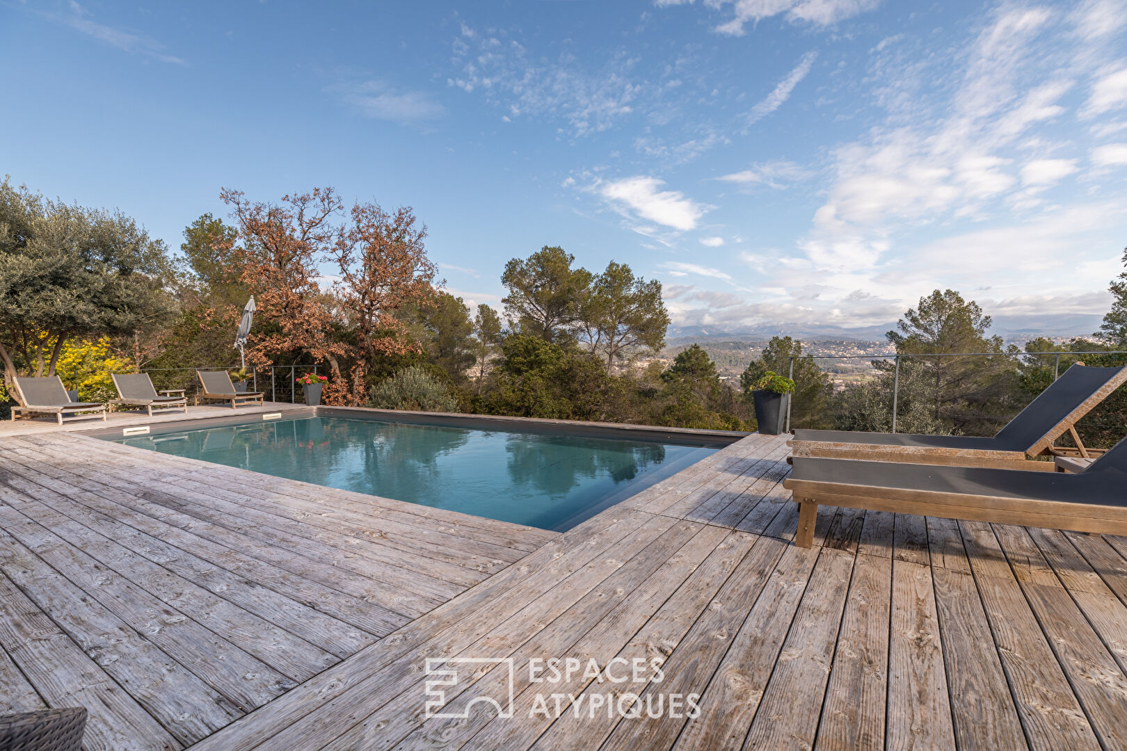 Architect’s house with panoramic view