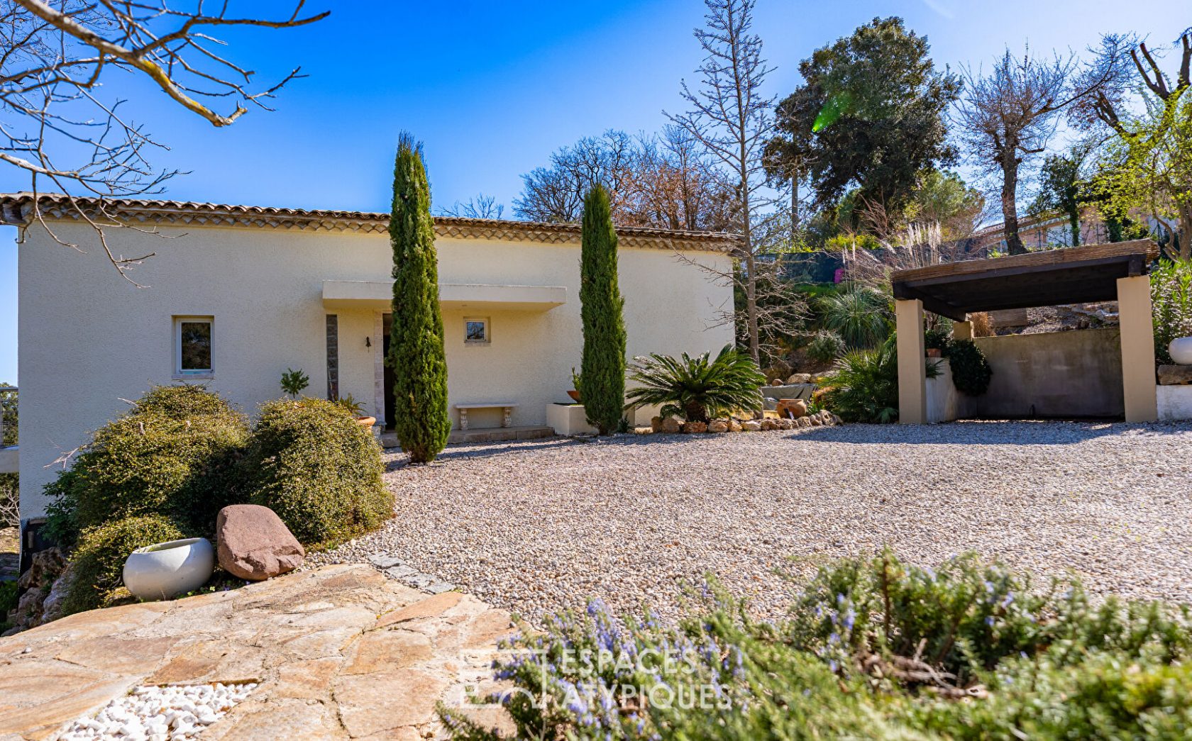 Villa avec vue panoramique et piscine