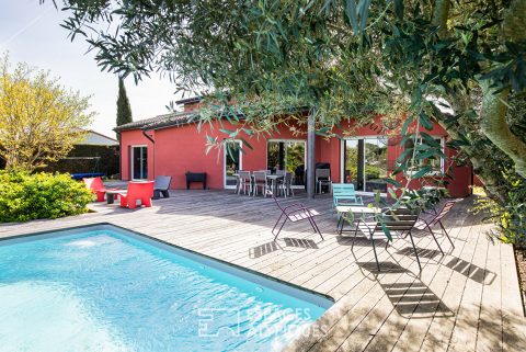 Maison familiale avec piscine à Seilh