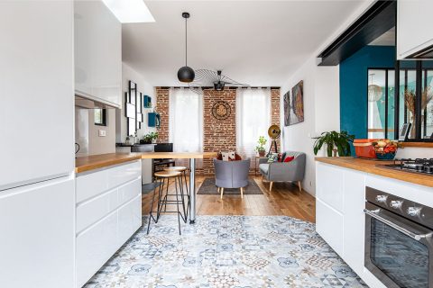 Duplex rénové avec terrasse au coeur des Minimes