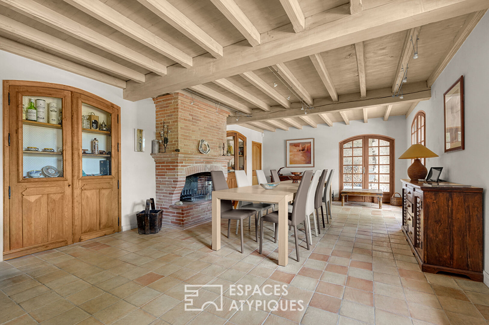 Renovated Lauragaise with swimming pool