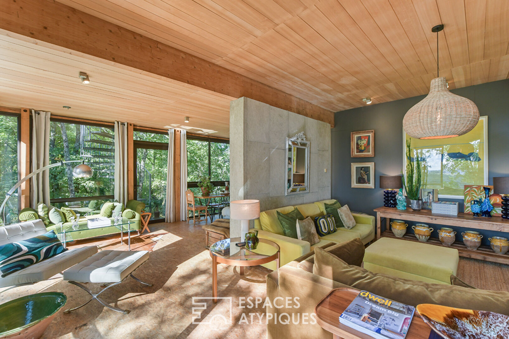 Maison d’architecte dans les bois à Auch