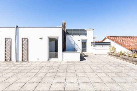 Duplex en dernier étage avec terrasse à Toulouse