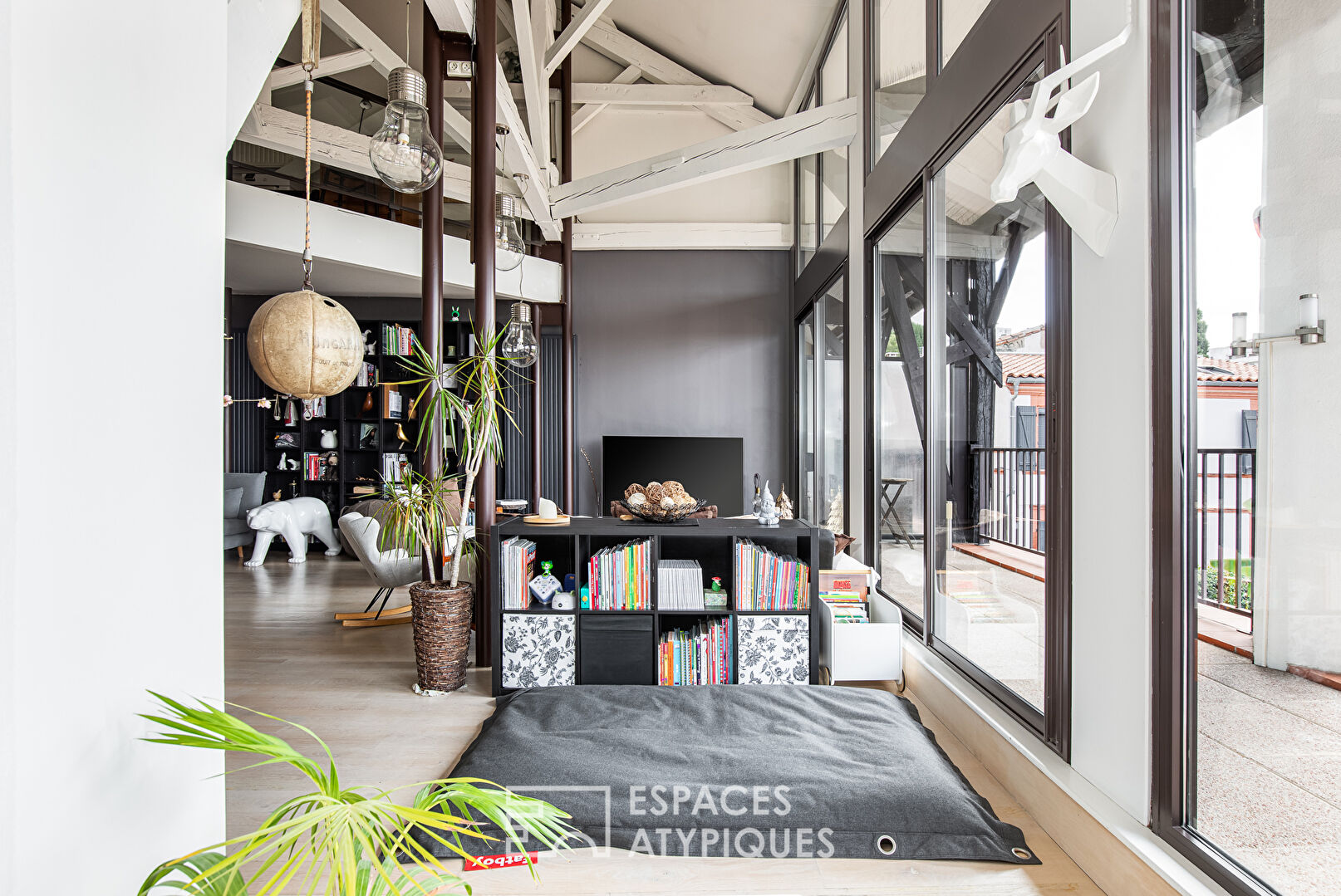 Loft en duplex avec vue en centre-ville de Toulouse