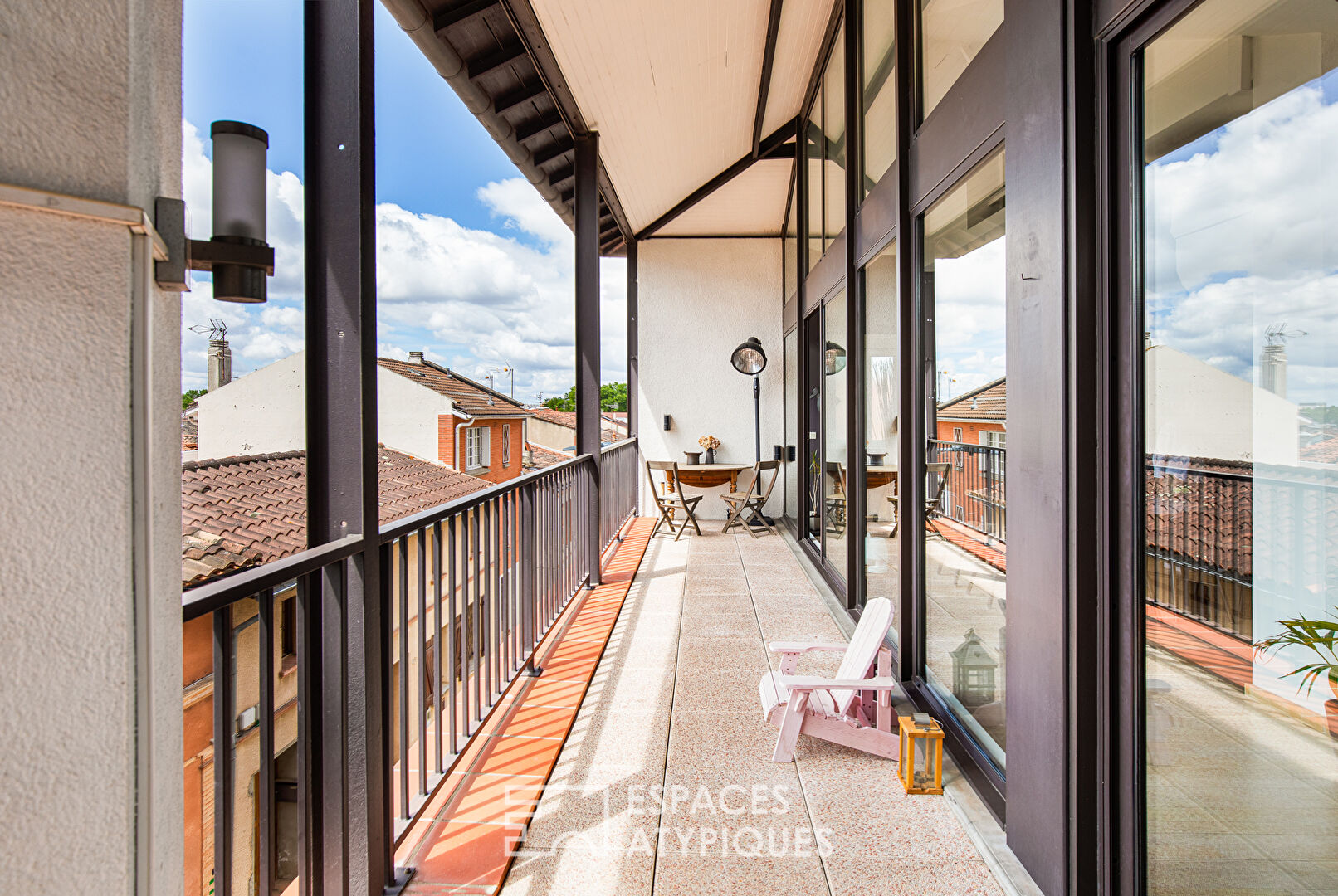 Loft en duplex avec vue en centre-ville de Toulouse