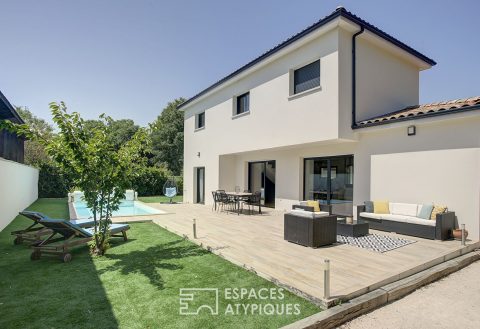 Maison contemporaine avec piscine à Toulouse