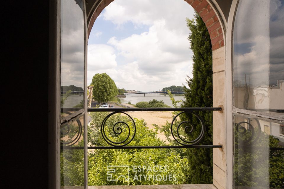 Maison de maitre au bord de Saône