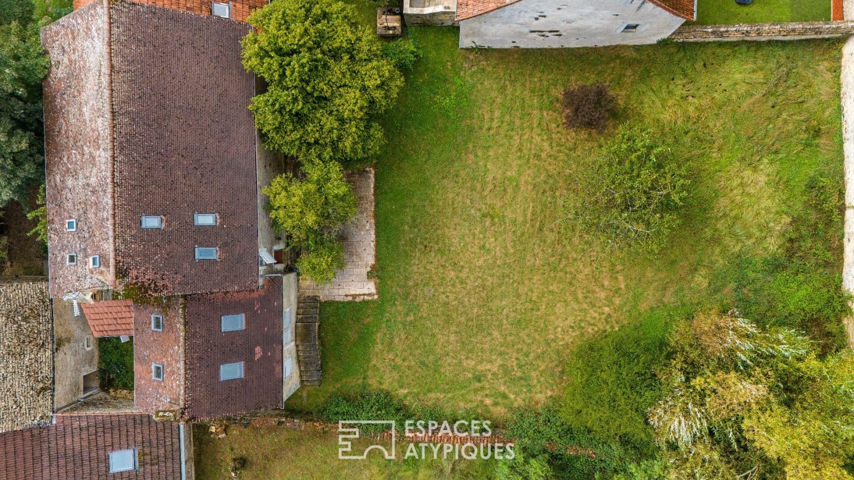 Village house with garden and beautiful outbuildings