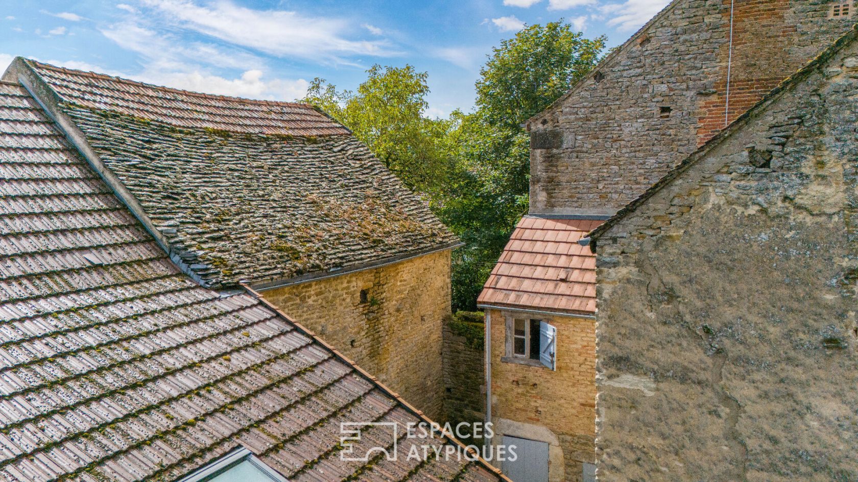 Village house with garden and beautiful outbuildings