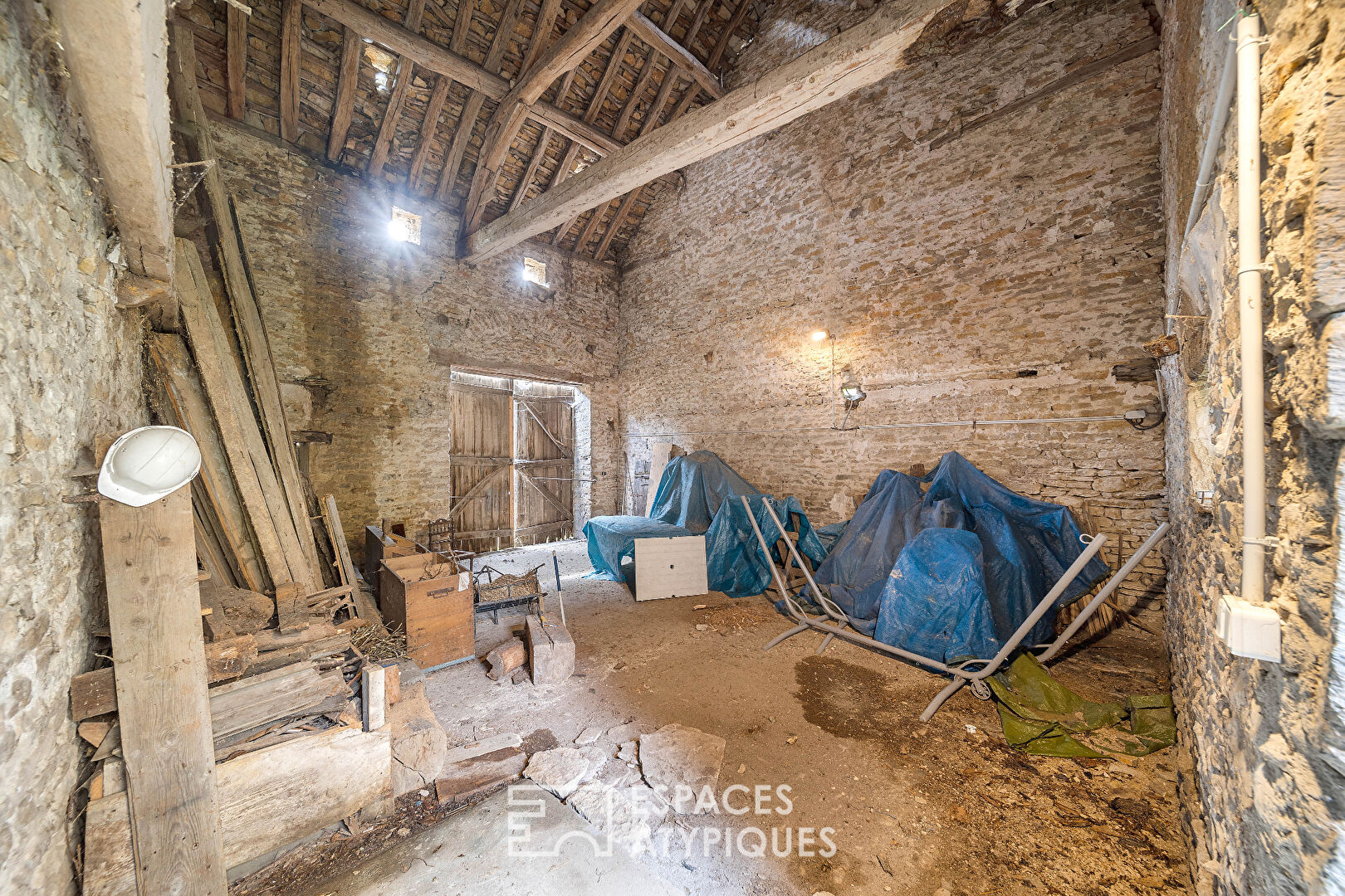 Village house with garden and beautiful outbuildings