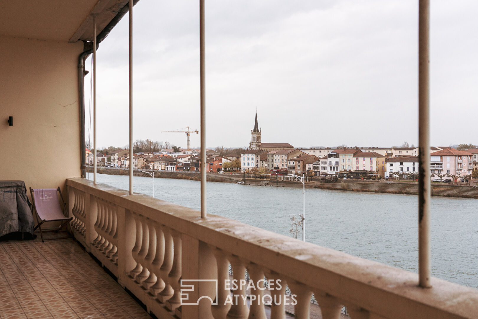 Appartement Haussmanien avec vue sur Saône