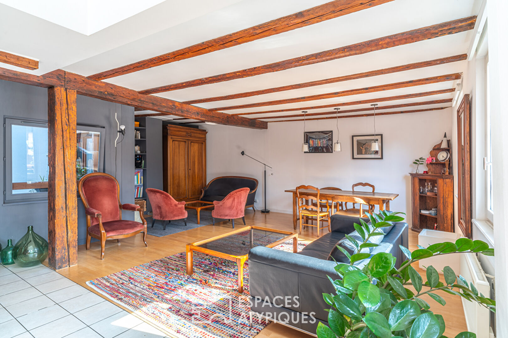 Duplex apartment with terrace in the heart of Petite France