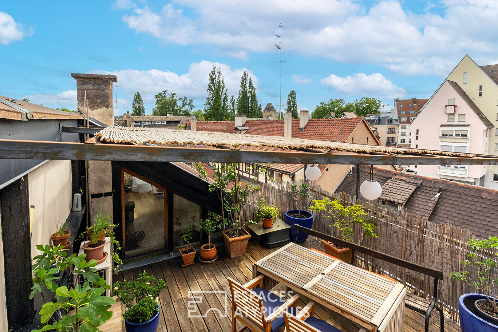 Duplex avec terrasse au coeur de la Petite France