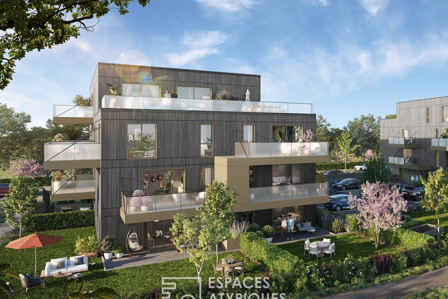 Penthouse and its terraces in an eco-responsible residence