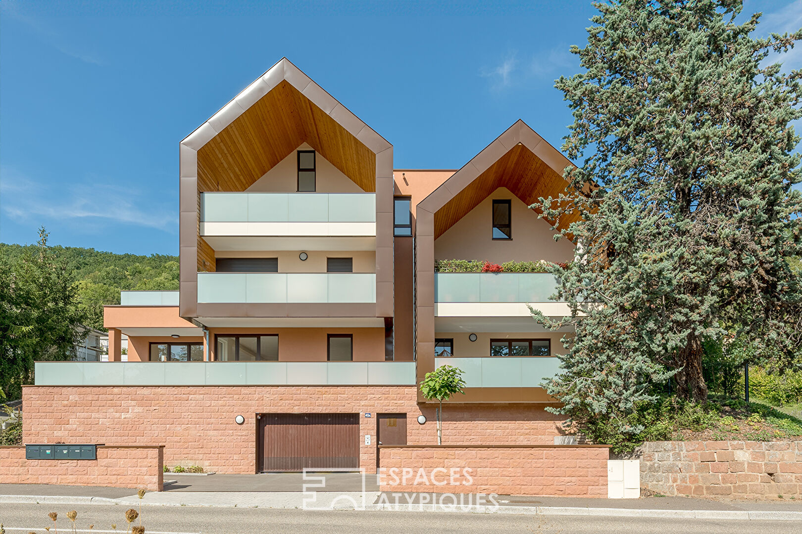 Penthouse with terrace and view of Mont Saint Odile