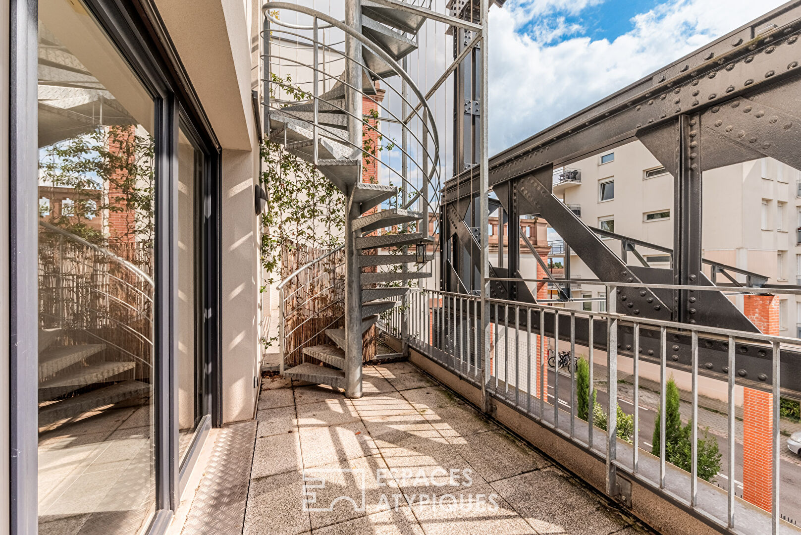 Duplex et son toit terrasse