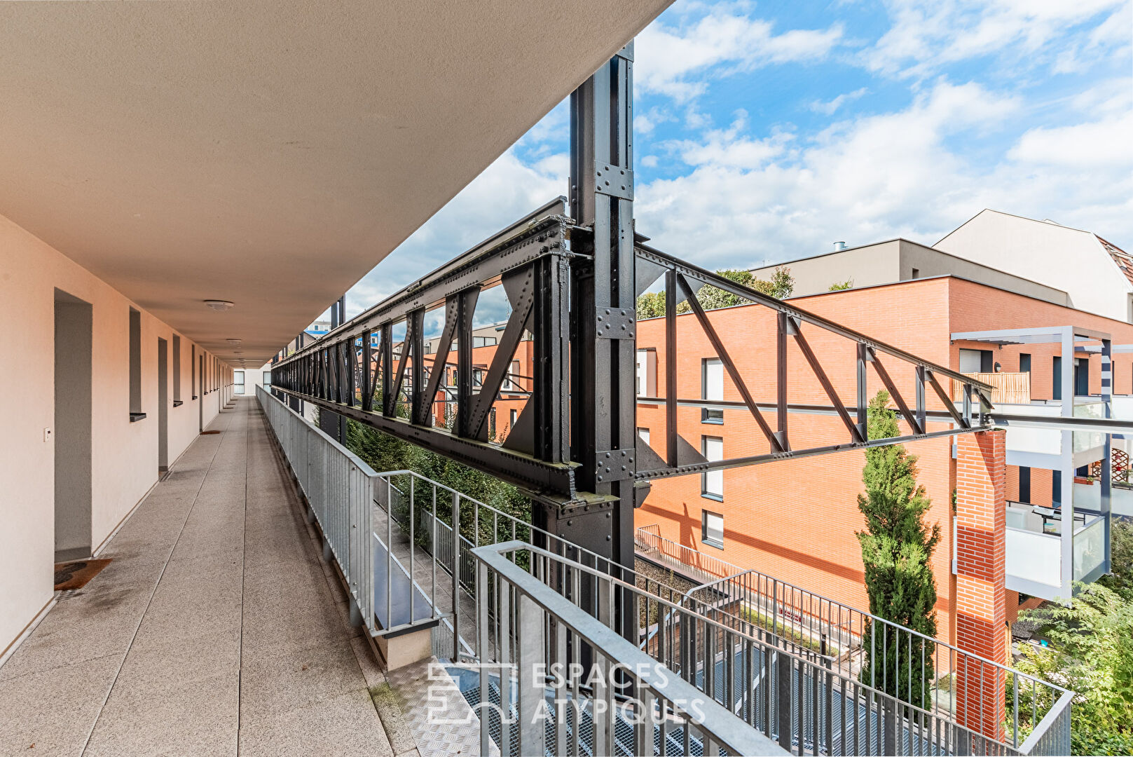 Duplex et son toit terrasse