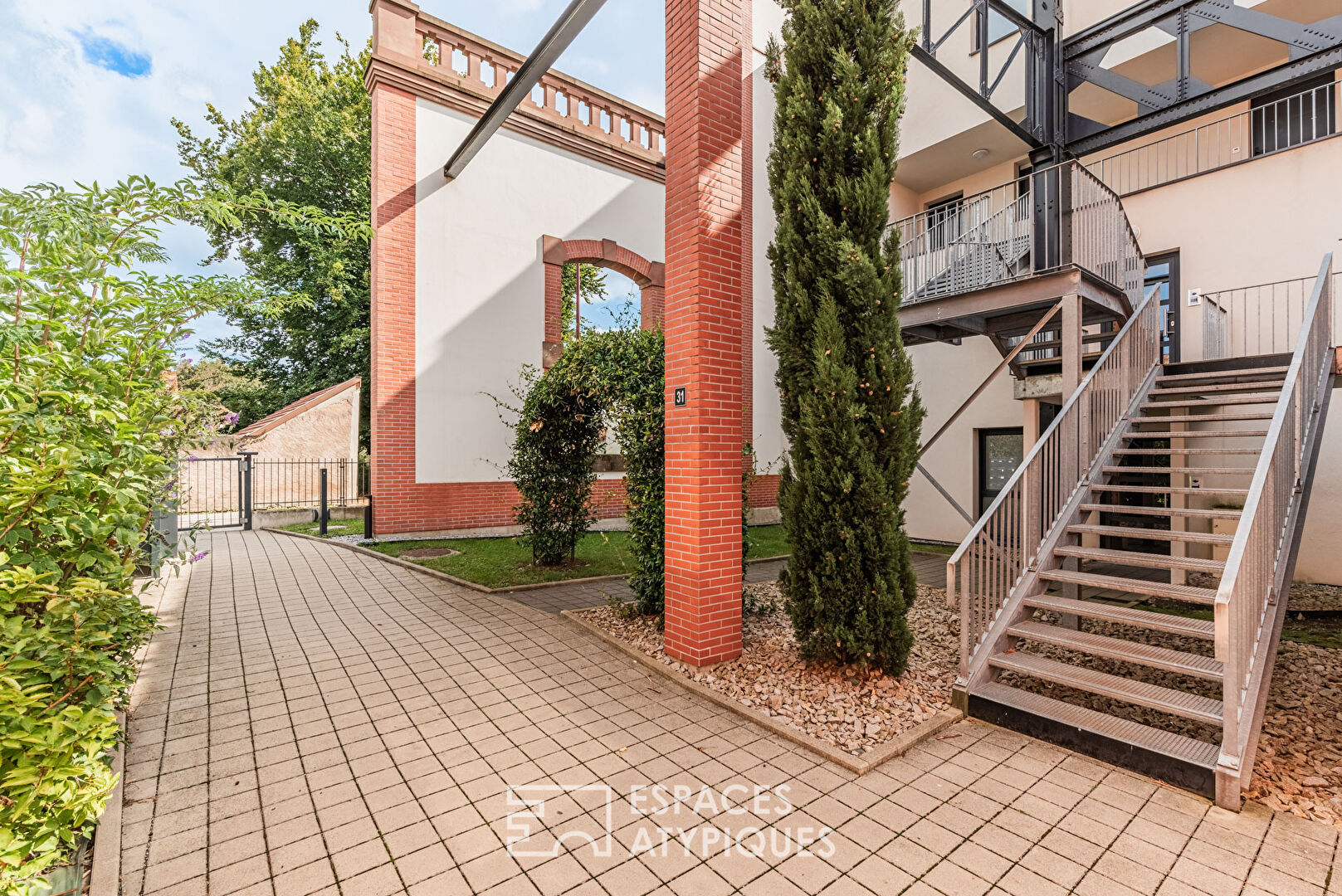 Duplex et son toit terrasse