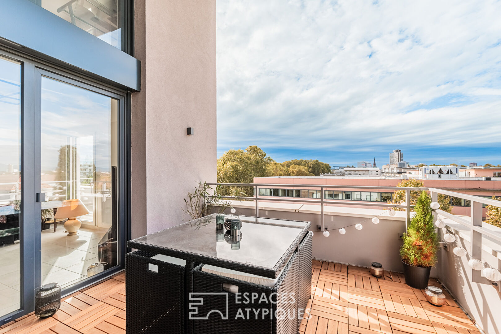 Duplex d’exception et son rooftop avec vue panoramique