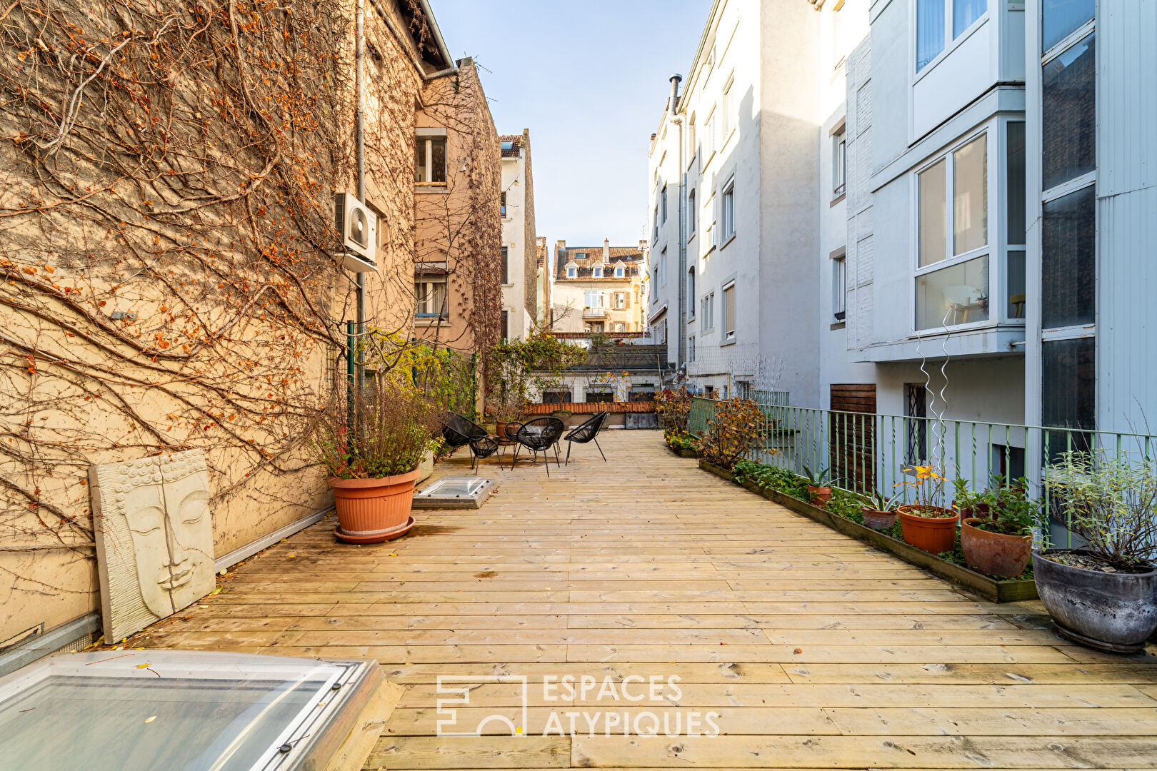 Loft and terraces in the heart of Neudorf