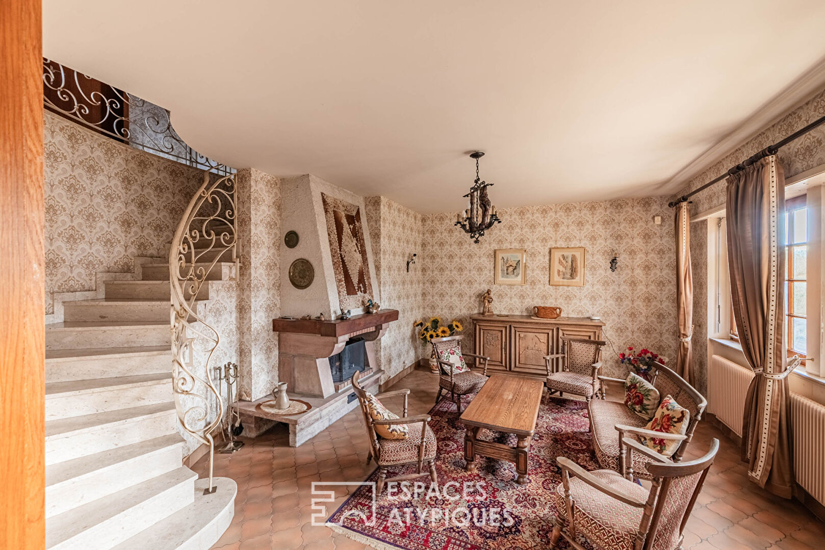 Maison d’architecte à rénover avec vue sur les Vosges