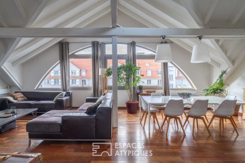 Duplex d’architecte et ses terrasses quartier Observatoire