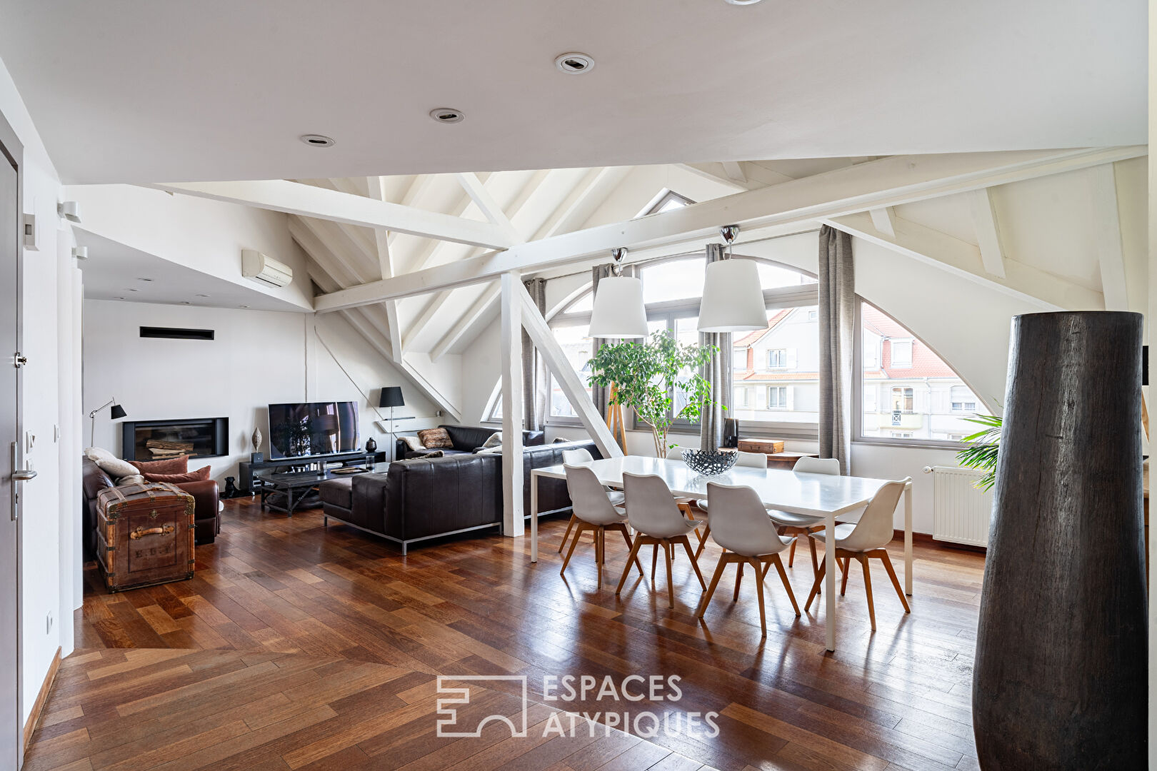 Duplex d’architecte et ses terrasses quartier Observatoire