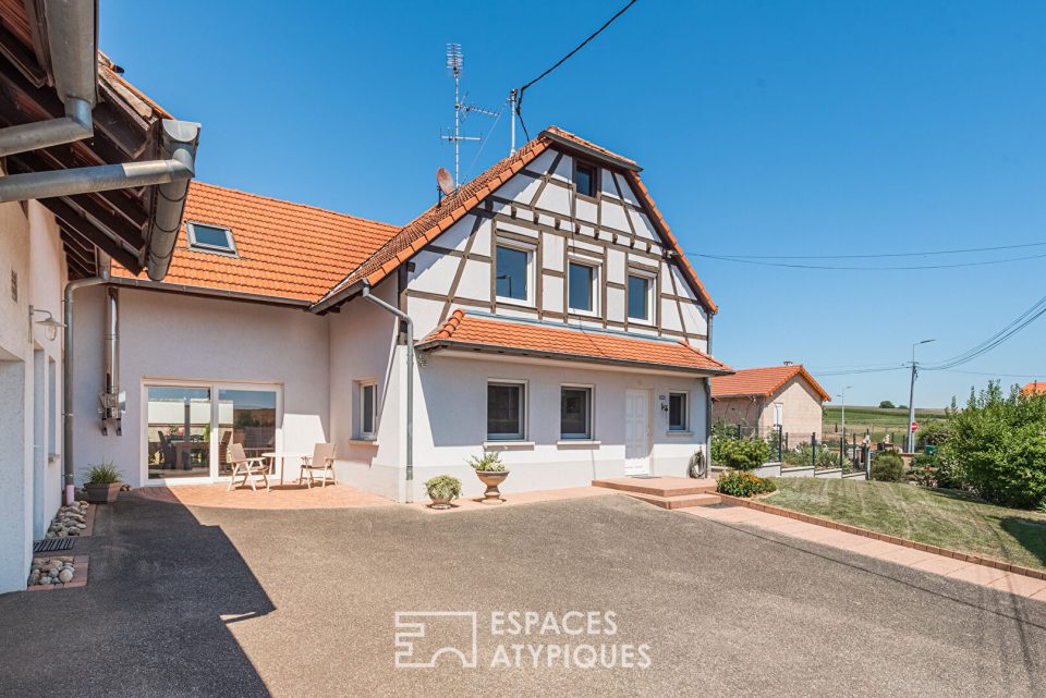 67350 UHLWILLER - Corps de ferme rénové avec piscine - Réf. 858