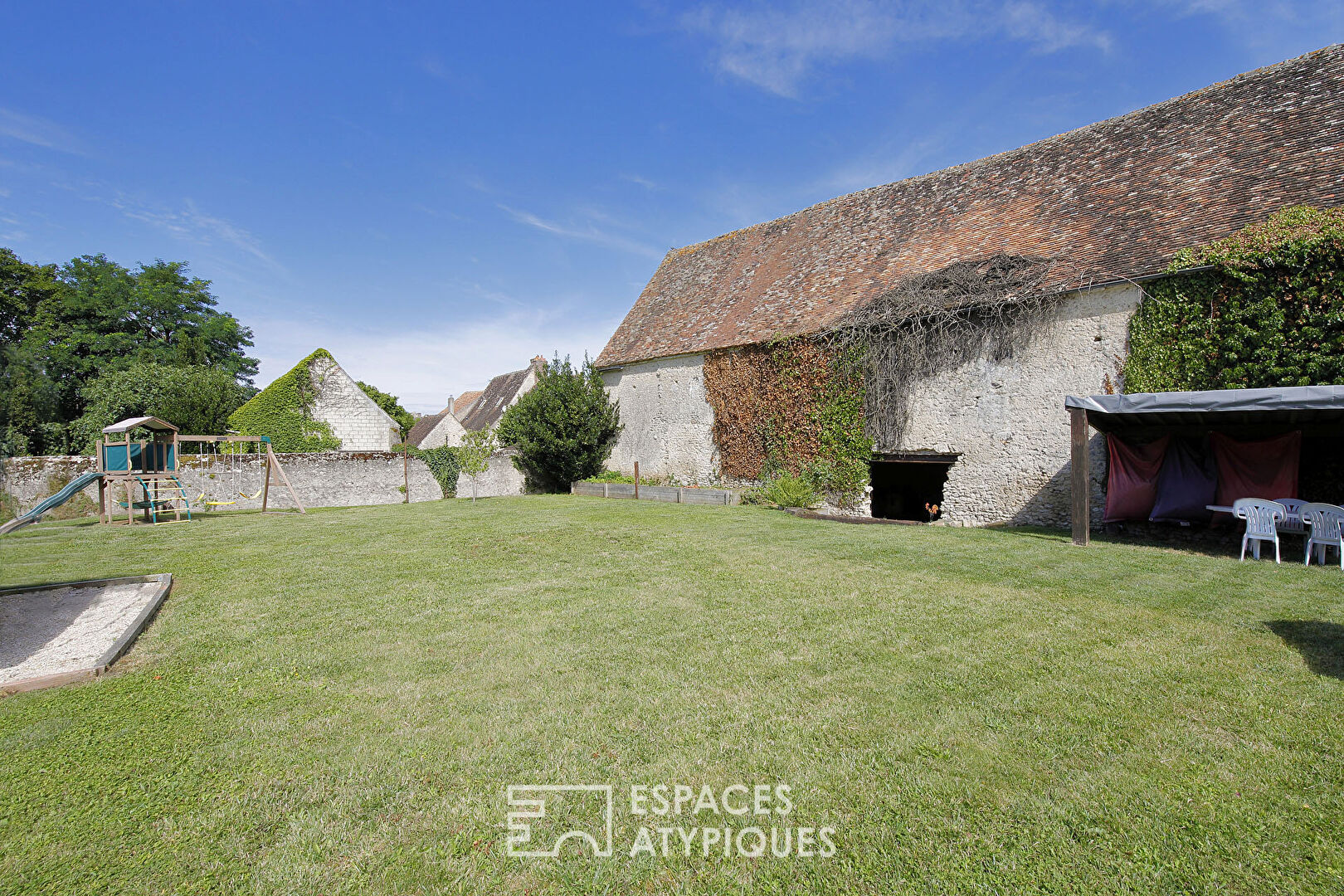 Charming village house with garden and outbuilding