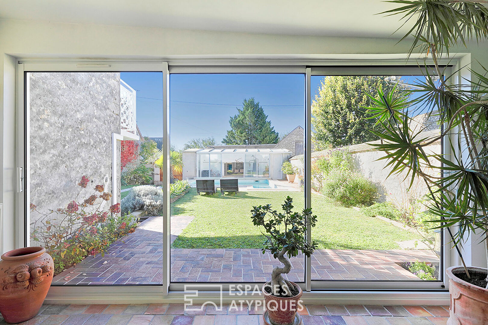 Charmante maison de village avec piscine et jardin