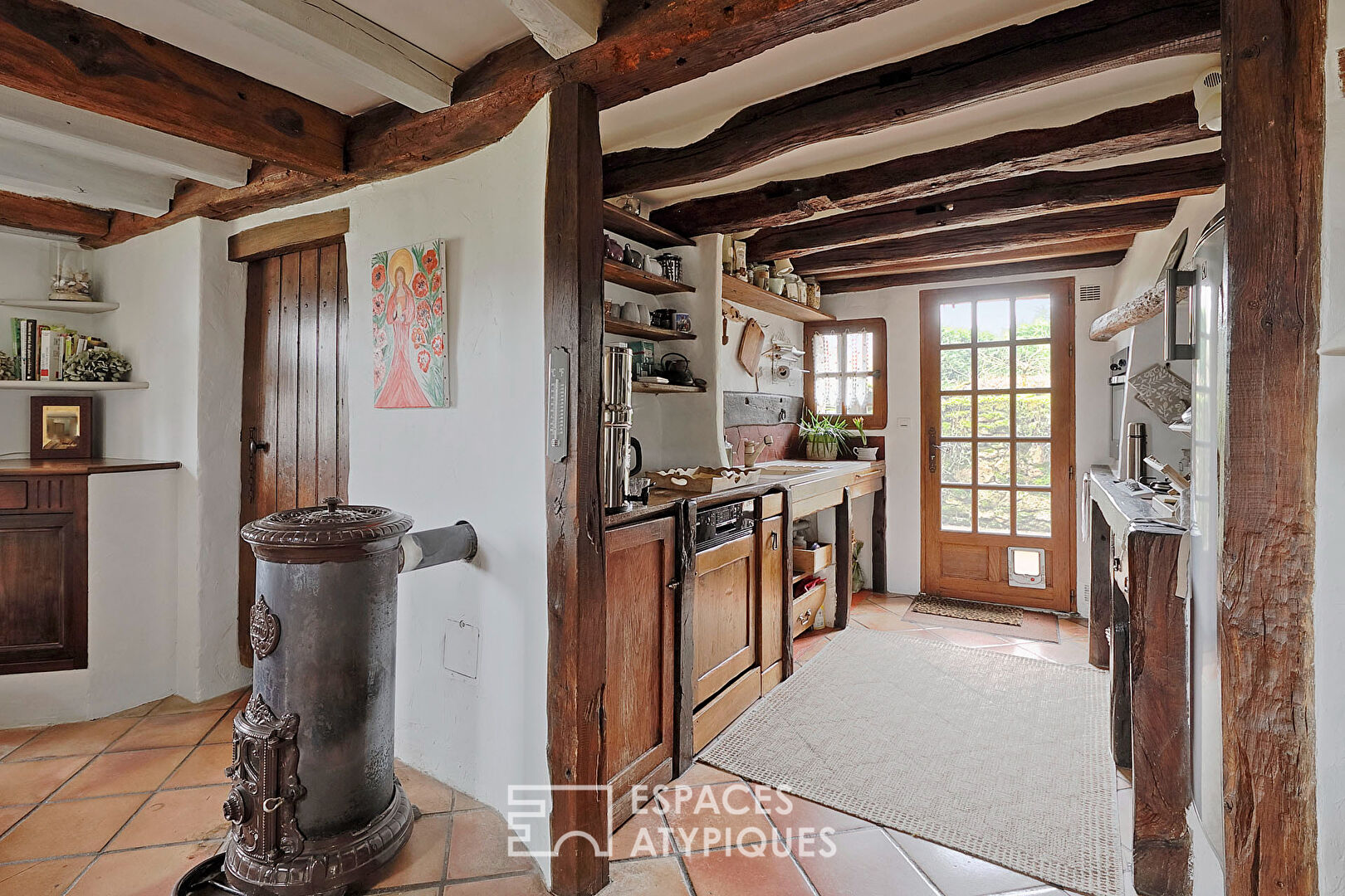 Belle propriété briarde avec jardin paysager dans la vallée du Petit Morin