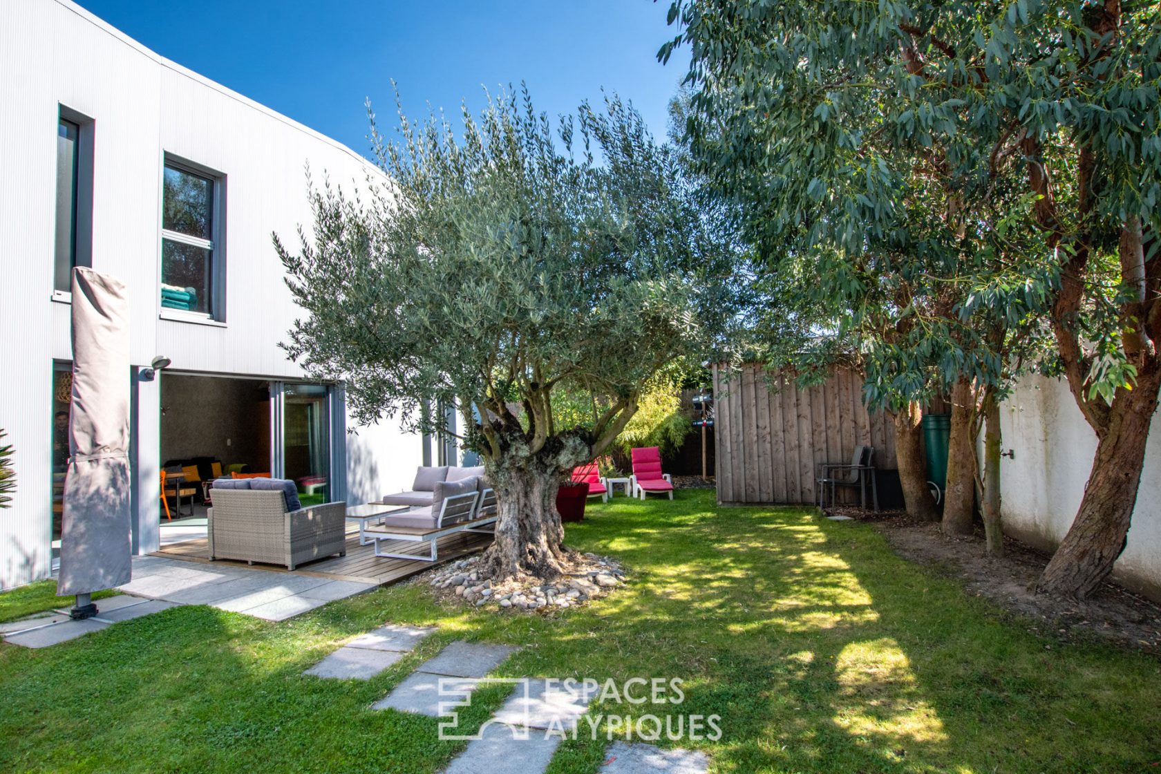 Maison d’architecte aux volumes optimisés