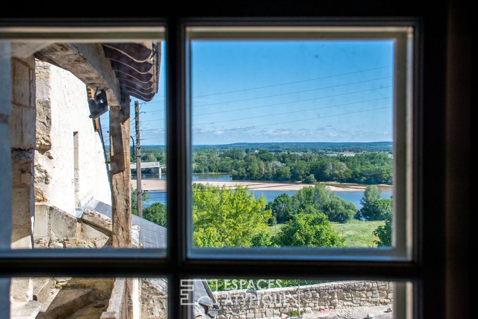 49400 SAUMUR - Maison semi-troglodyte à la vue exceptionnelle - Réf. ARG1817