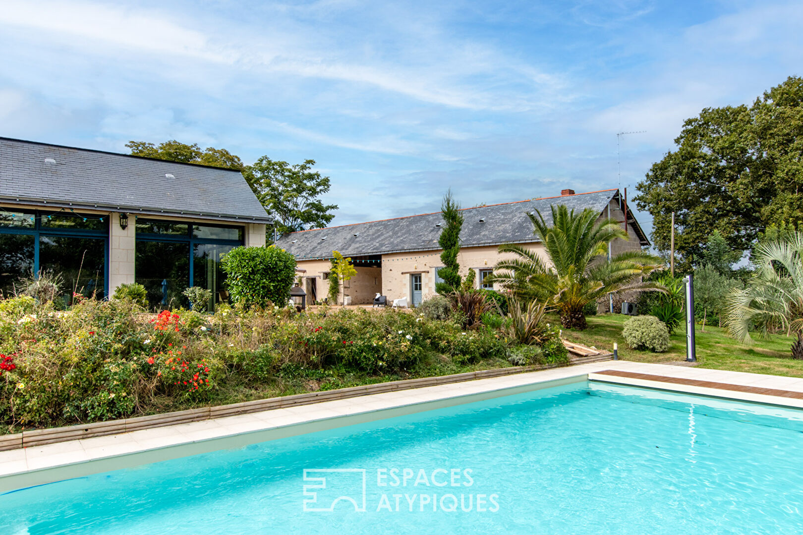 Manoir du XVIIe avec piscine