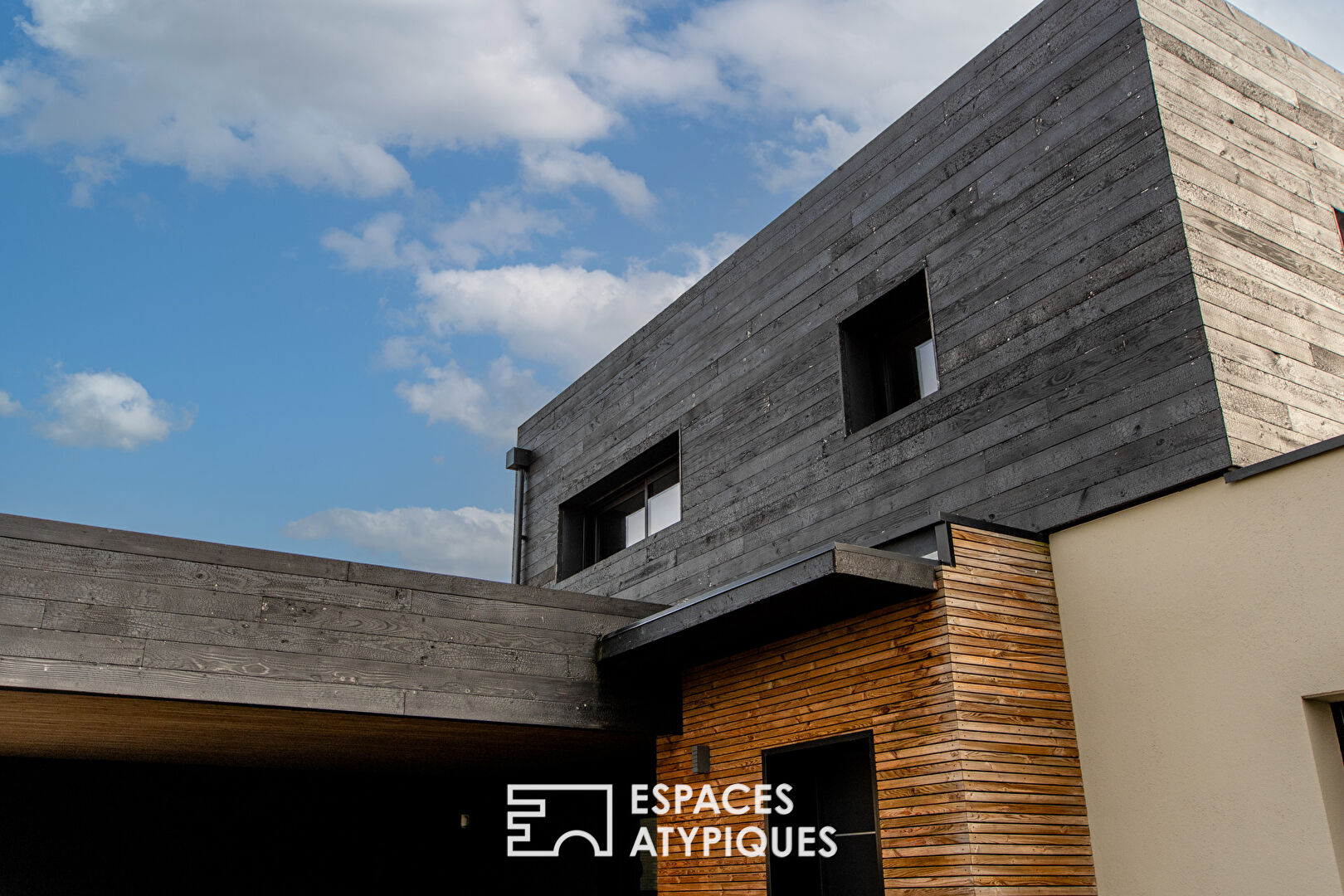 Maison contemporaine à l’ambiance Chaleureuse