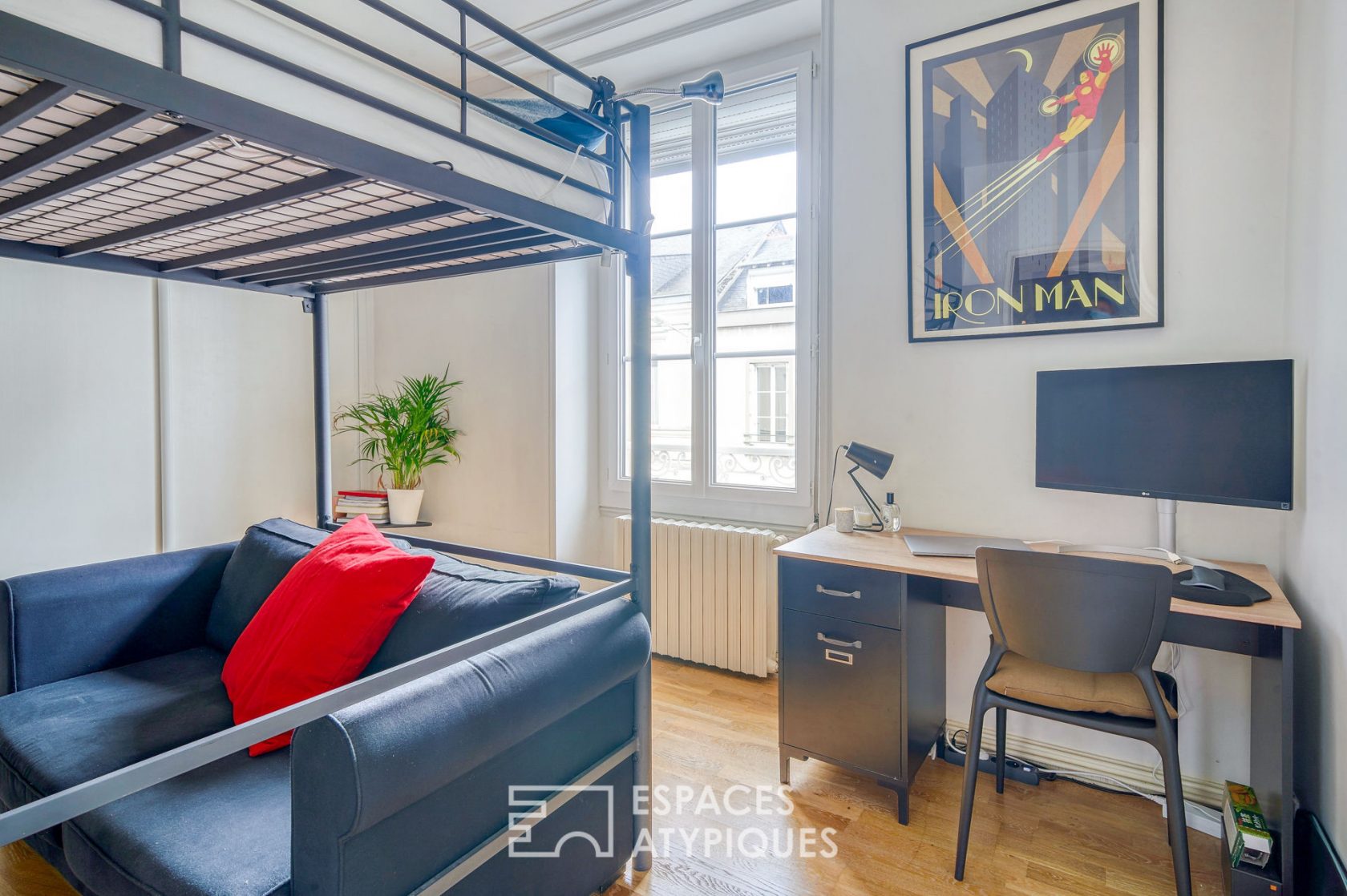 Chaleureux appartement de 83 m2