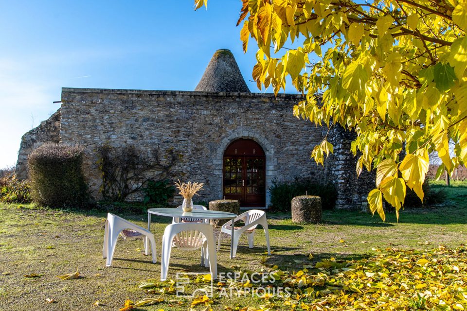 Moulin cavier saumurois du XVIIIe siècle