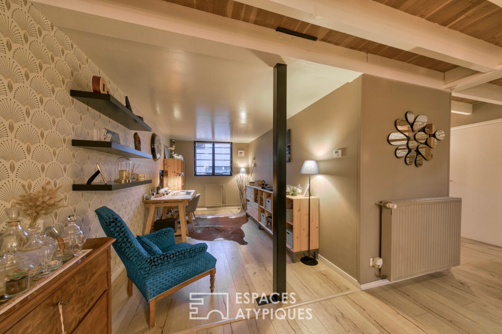 Loft de charme avec jardin d’hiver et terrasse privative