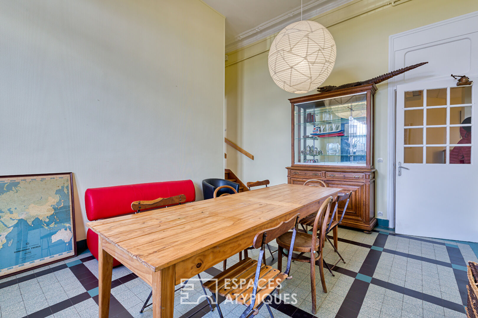 Appartement en bord de mer dans un ancien hôtel de 1901