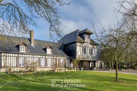 Charming Normandy on landscaped grounds