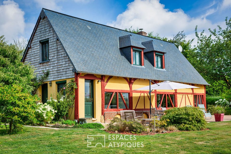 Charmant cottage rénové dans un cadre de verdure