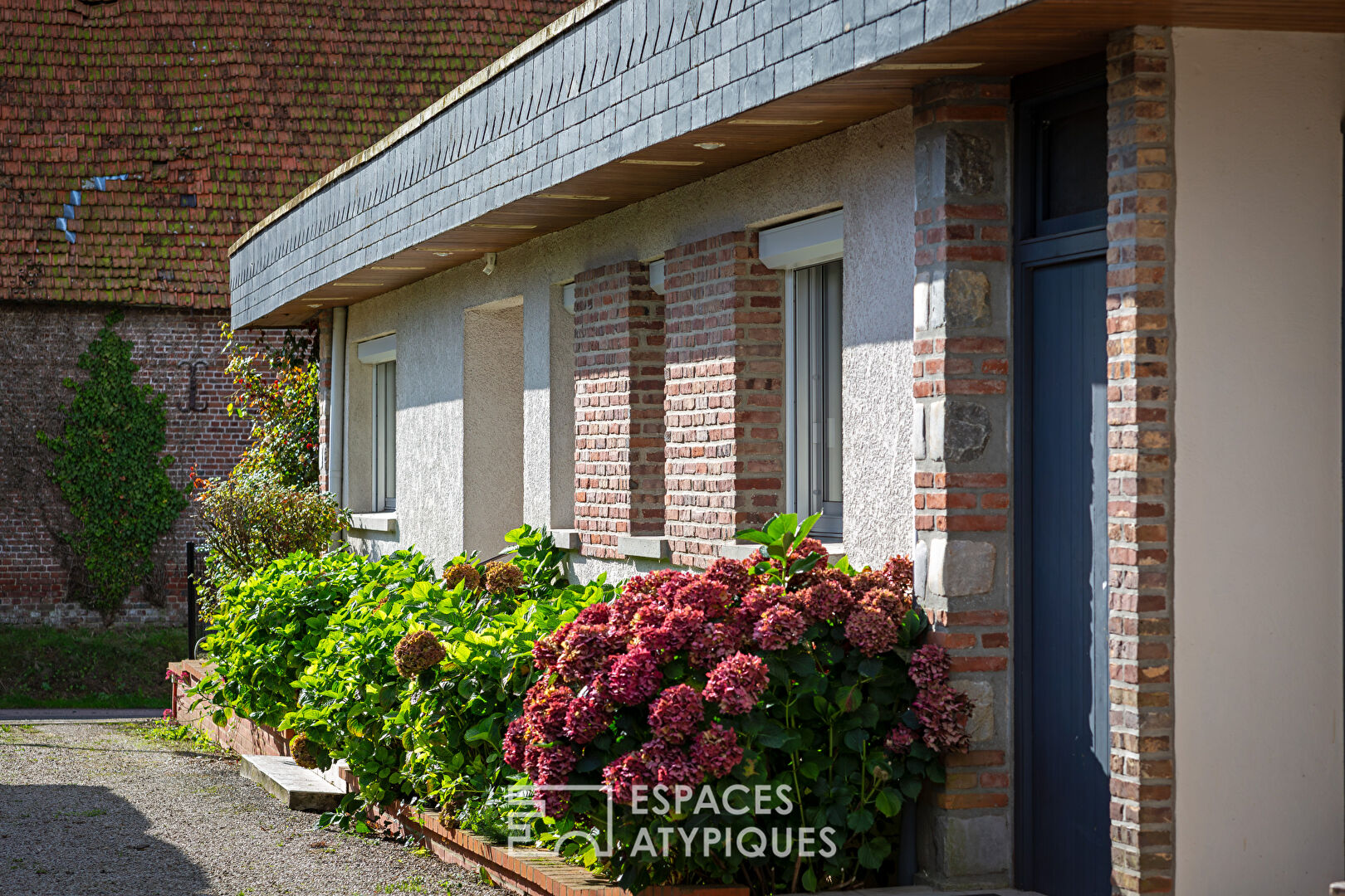 Maison d’architecte de plain-pied des années 70