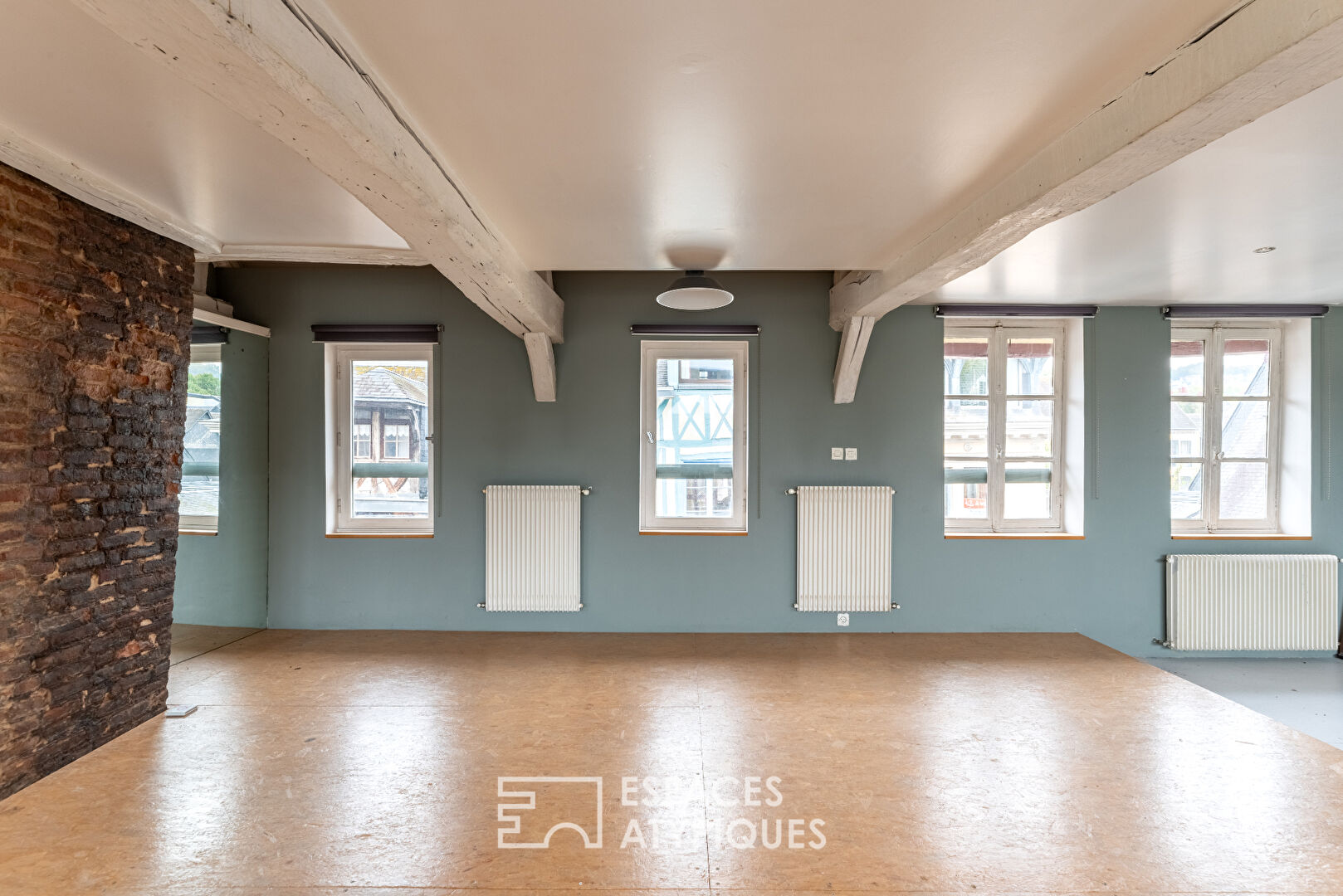 Appartement de caractère au style loft dans un quartier historique