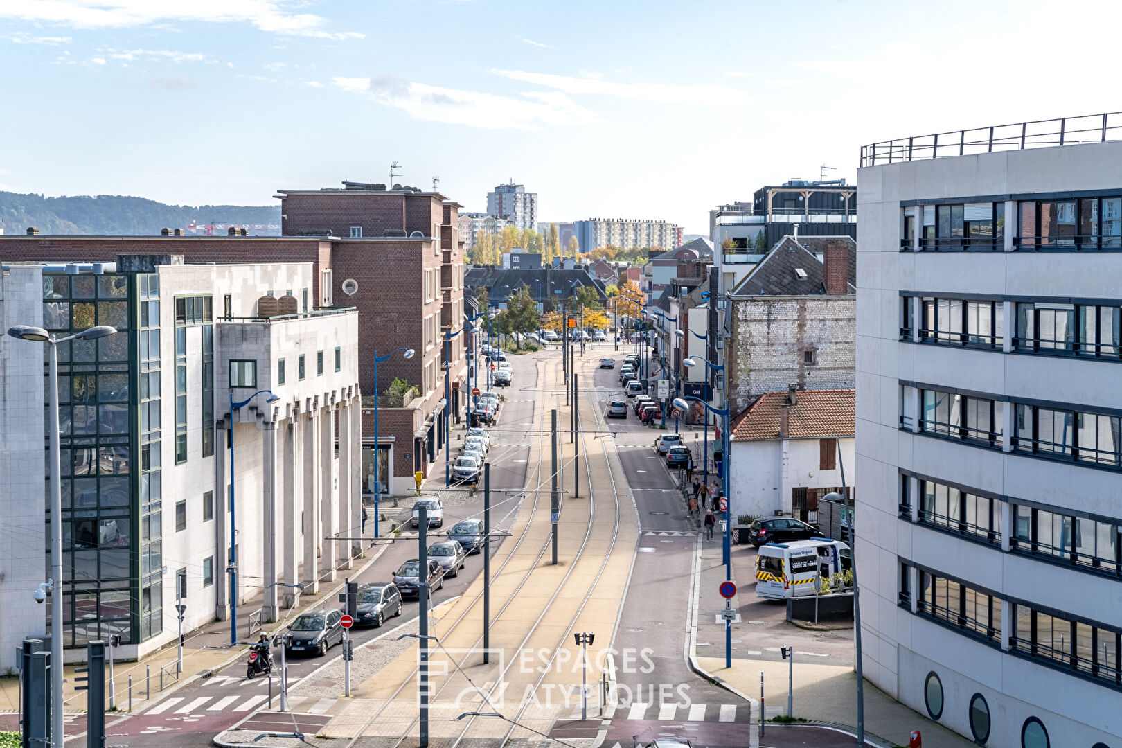 Appartement spacieux avec vue dégagée