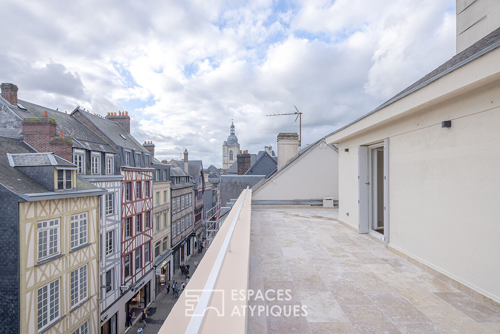 Appartement avec vue et terrasse en plein coeur de Rouen