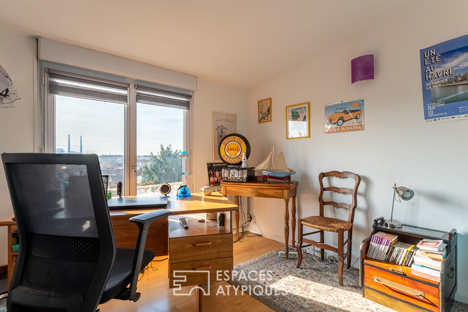 Appartement en duplex avec terrasse et garage au Havre