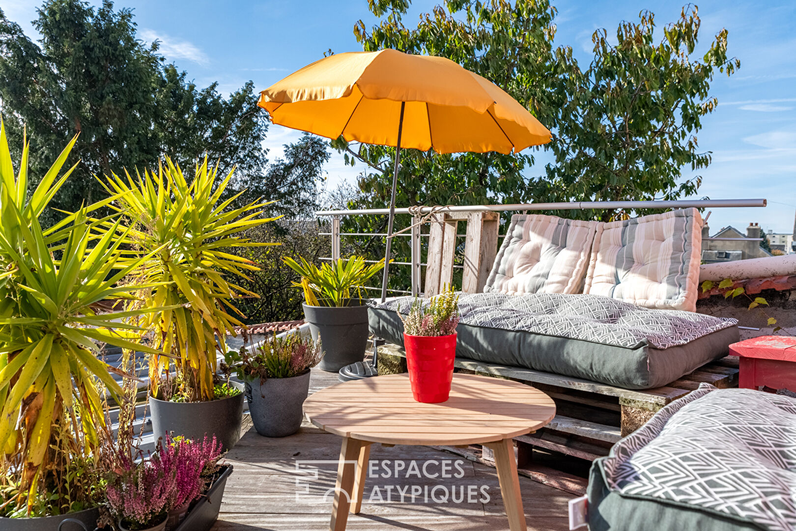 Appartement en duplex avec terrasse et garage au Havre