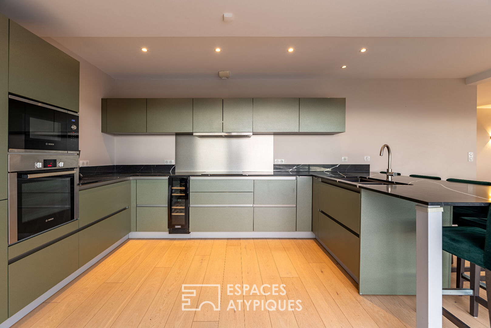 Apartment Terrace with 180° view of Rouen