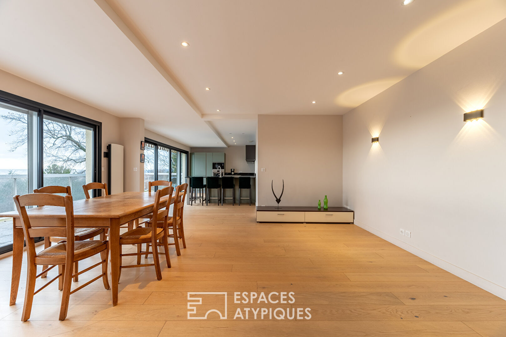 Apartment Terrace with 180° view of Rouen